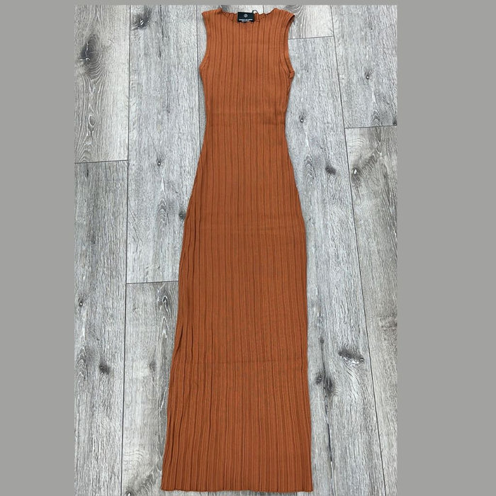 Dress Long Brown