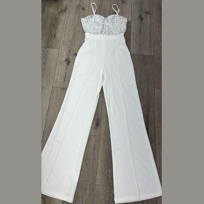 Jumpsuits Valentine White