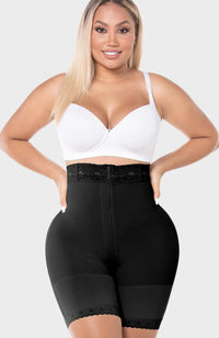 00728  Hourglass Tipe Short M&D  With Zipper