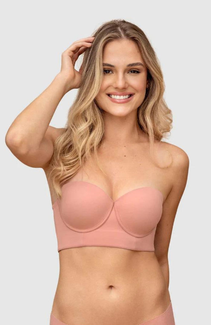 011911 Strapless Longline Contouring Bra