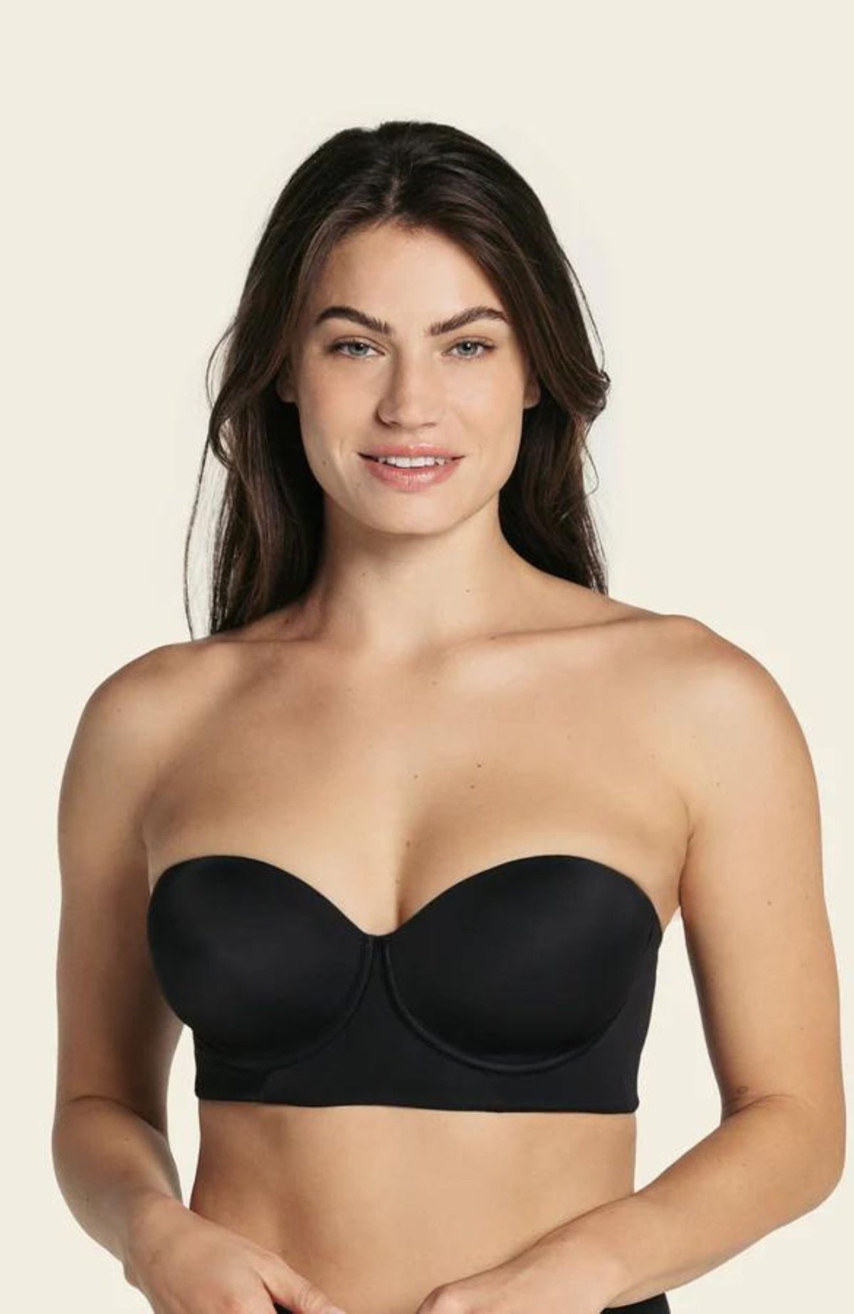 011911 Sujetador moldeador largo sin tirantes