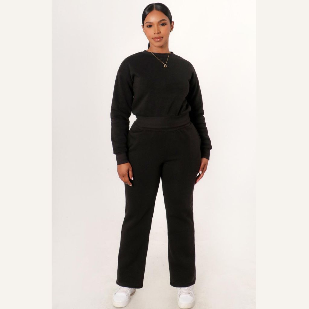 263 Long Sleeve  Sets Flecce