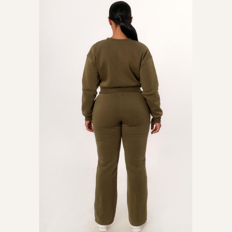 263 Long Sleeve  Sets Flecce