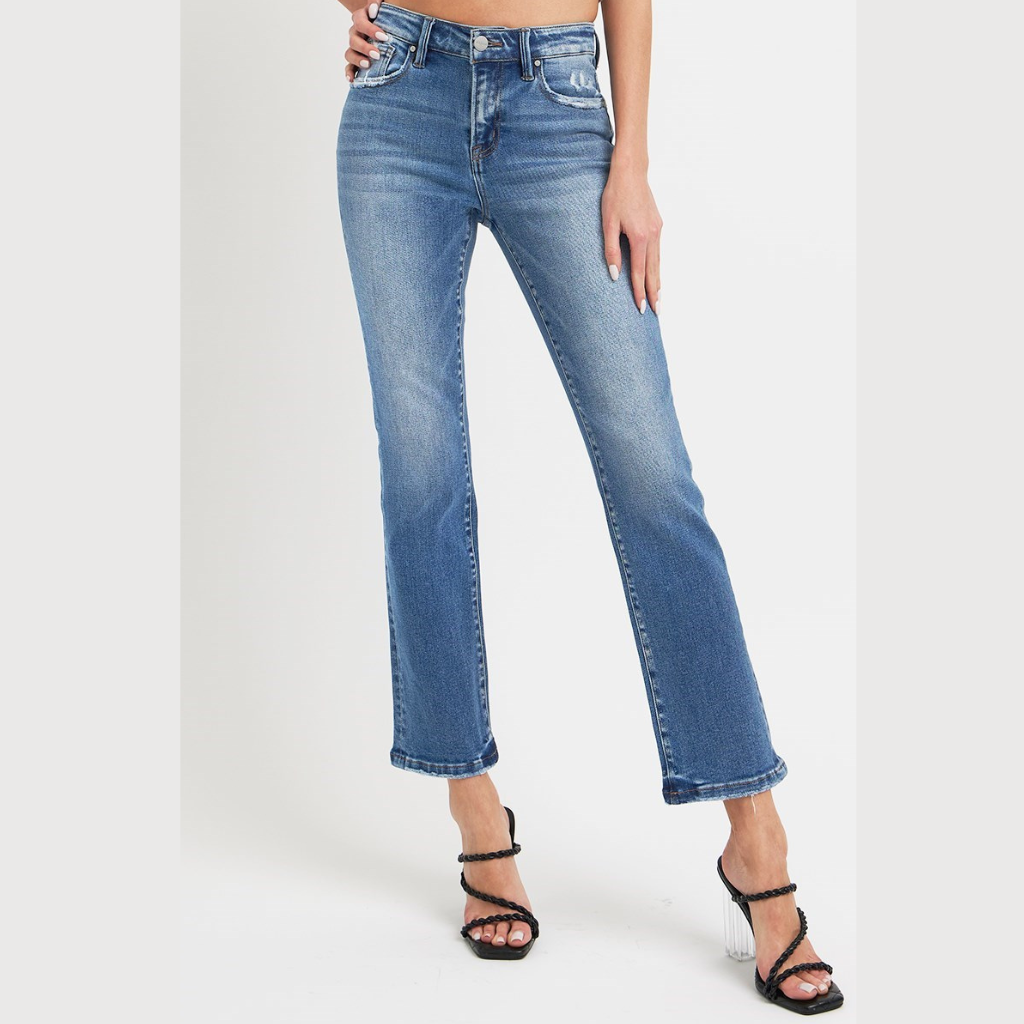 5302  Mid  Rise Risen Jeans