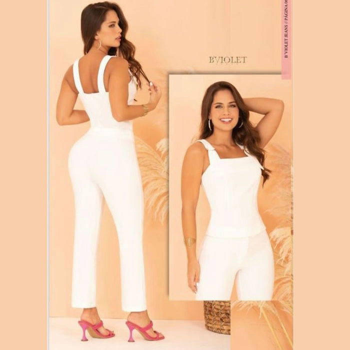 Jumpsuits WHITE Long Colombia