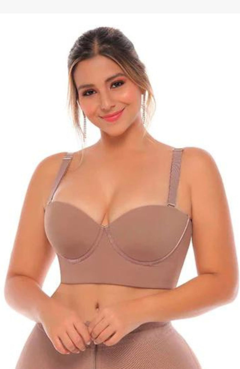 8003-7 - Bra with cup and Removable Straps