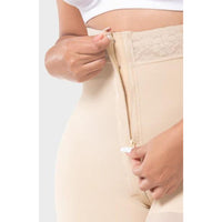 00728  Hourglass Tipe Short M&D  With Zipper