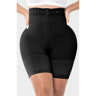 00728  Hourglass Tipe Short M&D  With Zipper
