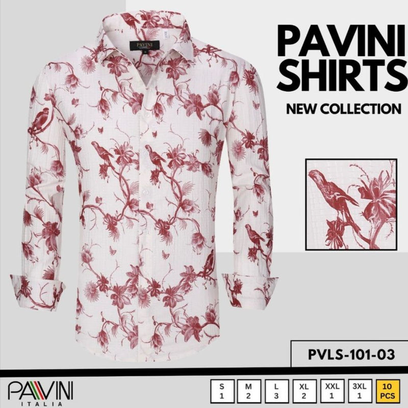 101-03 Long Sleeve Shirt Pavini