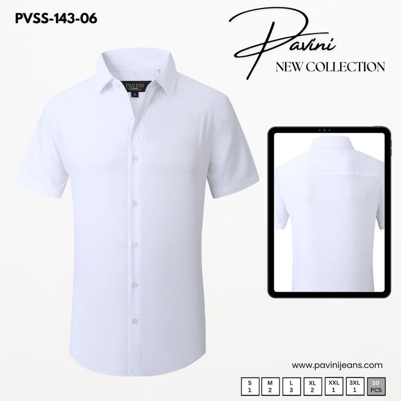 PAVINI  143-06 short sleeve Shirt White