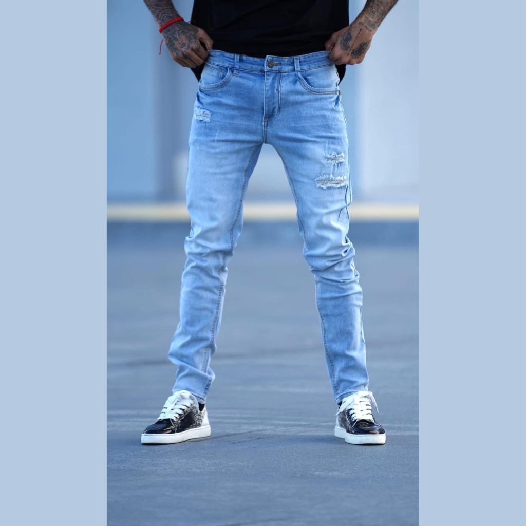 J17139B Long Jeans D-coy