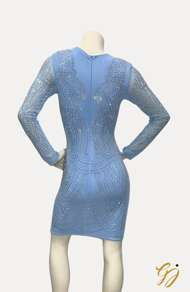 Vestido Azul Desnudo