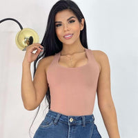 Miguelina Racerback Tank Top
