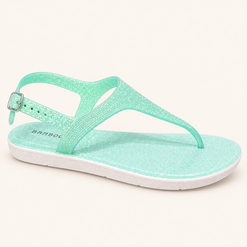 Bamboo ASSUME-01 menta MNTJLY, fondo marfil