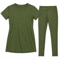 Conjunto Casual Esencial olivo