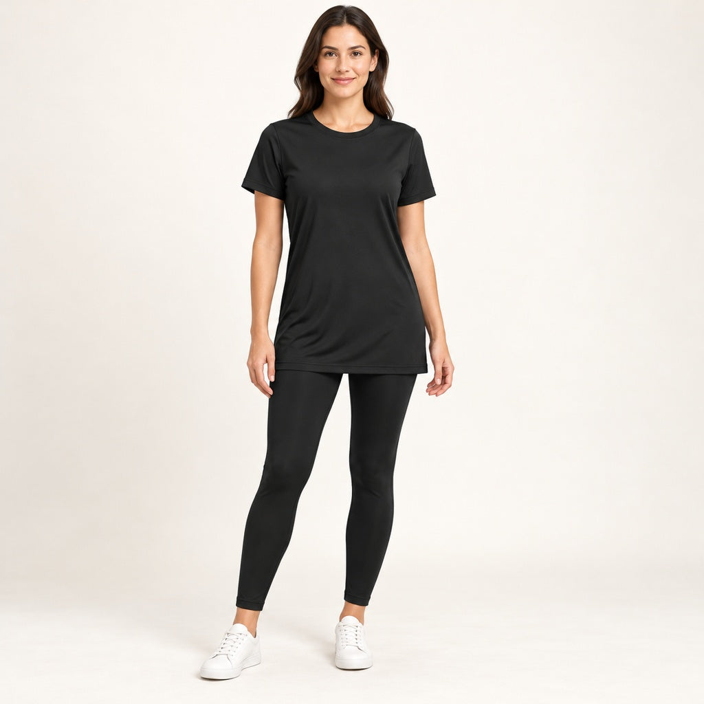 Modelo virtual creada con IA — Conjunto Casual Esencial