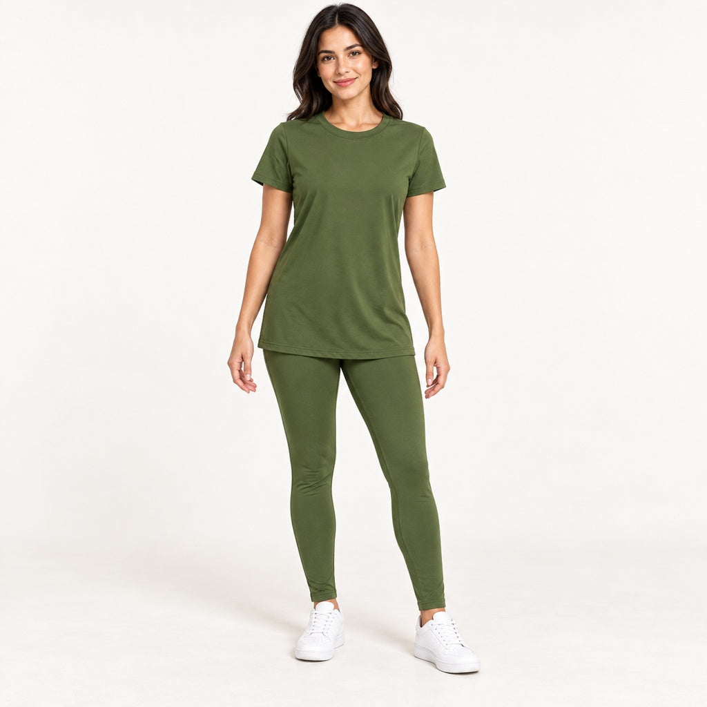 Modelo virtual creada con IA — Conjunto Casual Esencial