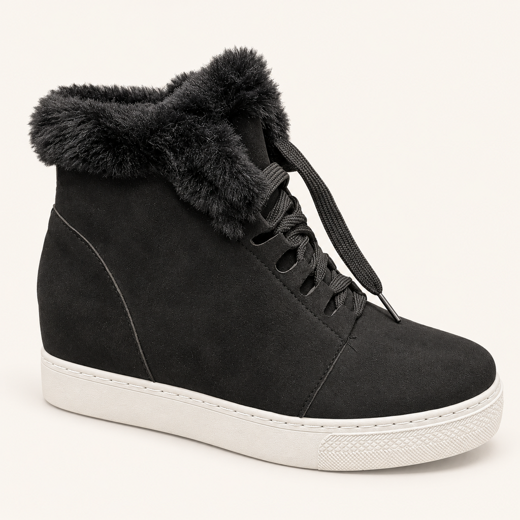 Bamboo RISE-18 botín deportivo negro con pelo