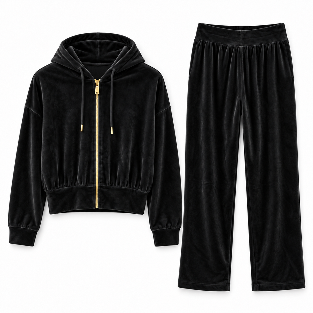 Conjunto Taylor-1 negro; representación de color recreada con IA a partir del azul