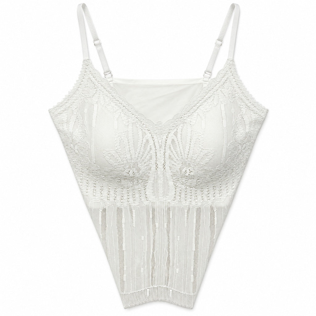 Top 102 blanco de crochet