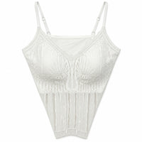 Top 102 blanco de crochet