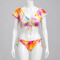 Traje de baño pastel 8106 completo en maniquí