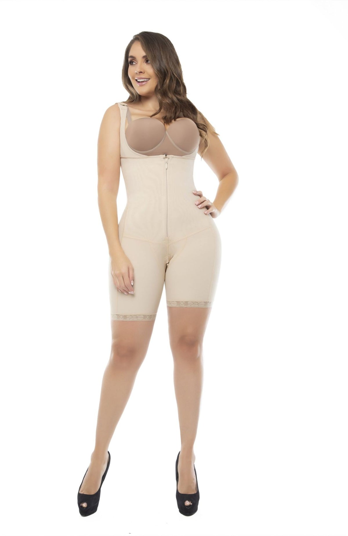 6201 Uplady High back short girdle