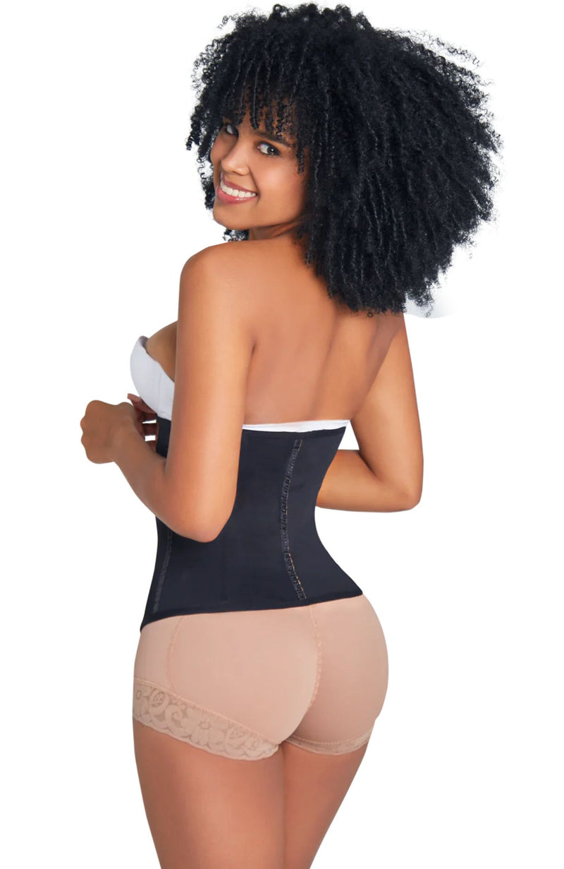 5030 Waist Trainer Strapless Black